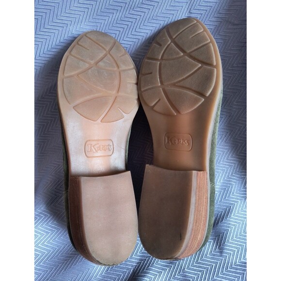 Korks by Kork Gertrude Green Suede Slip-On Shoes - Women’s Size 10M - Picture 8 of 10